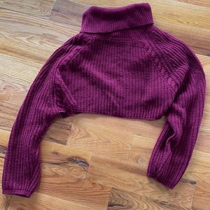 Cropped sweater